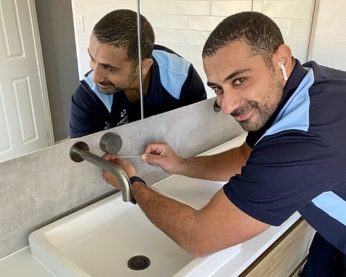 Clever Plumbing team at work